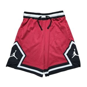 Jordan Nike Dri-FIT Sport Diamond Basketball Shorts Mens Red Sz S